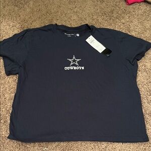 Abercrombie & Fitch Navy Cowboys Shirt